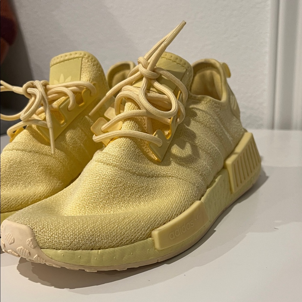 Adidas Light Yellow NMD Sneakers